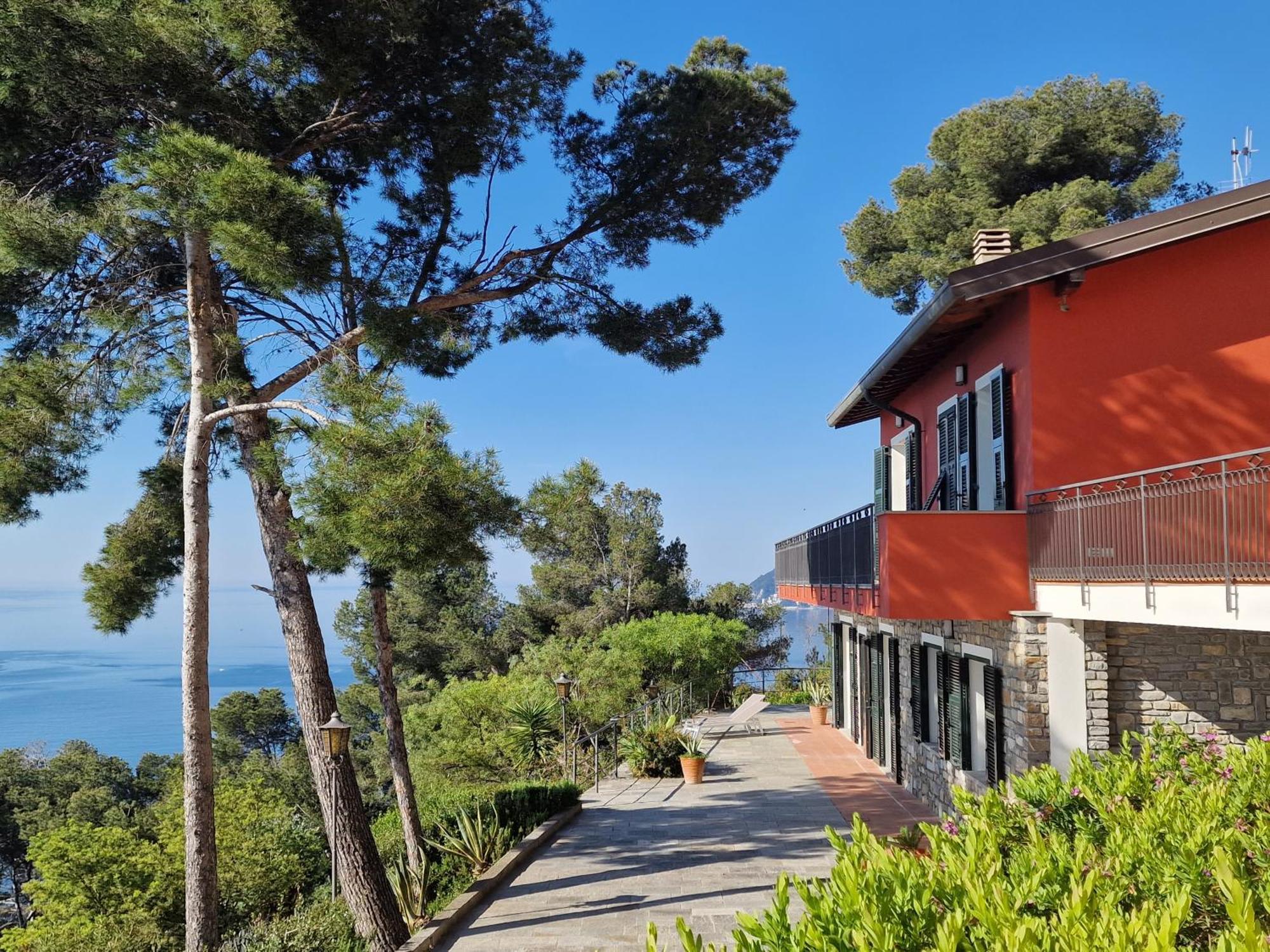 Appartamento In Villa Mimosa Черво Экстерьер фото